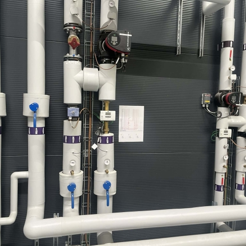 VVS-isolering og rørisolering af installationer i teknikrum